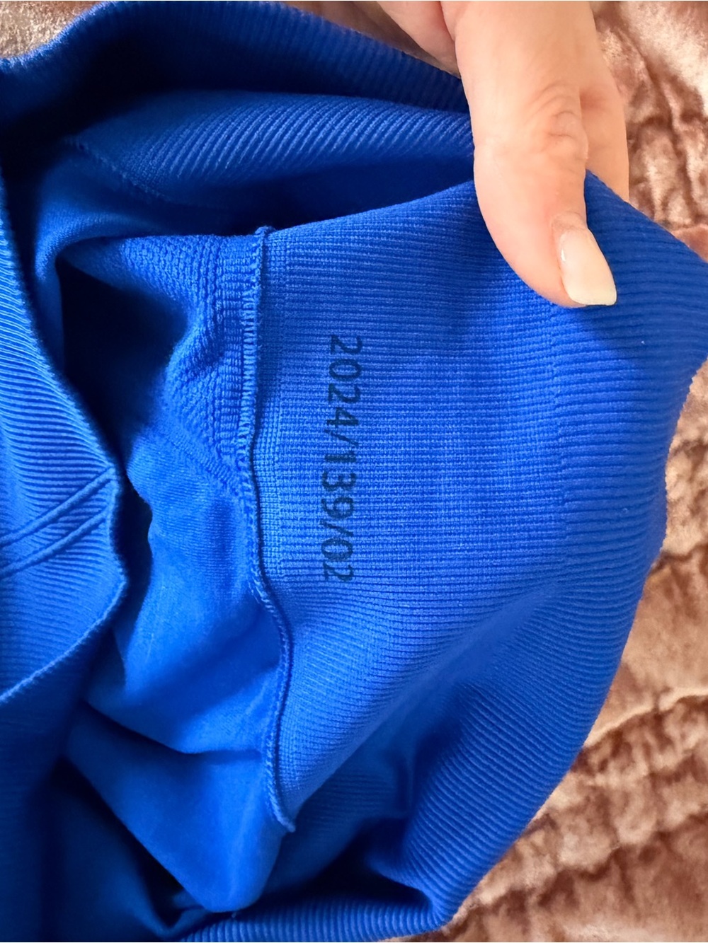 Women’s Blue Active Leggings - ONER Active Small Tall - Picture 3 of 5